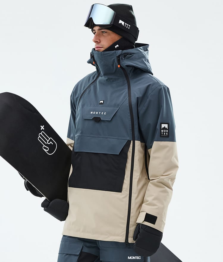 Doom Snowboard Jacket Men Metal Blue/Black/Sand, Image 1 of 11