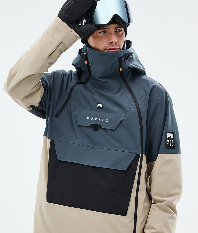 Doom Snowboard Jacket Men Metal Blue/Black/Sand, Image 2 of 11