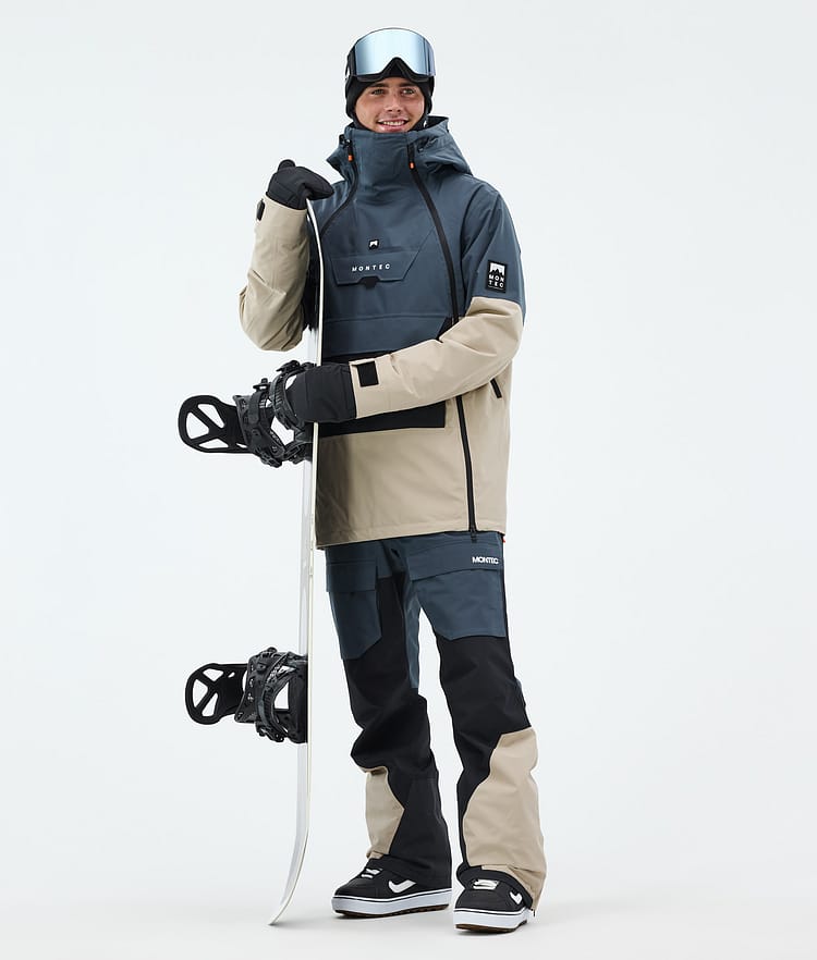 Doom Snowboard Jacket Men Metal Blue/Black/Sand, Image 3 of 11