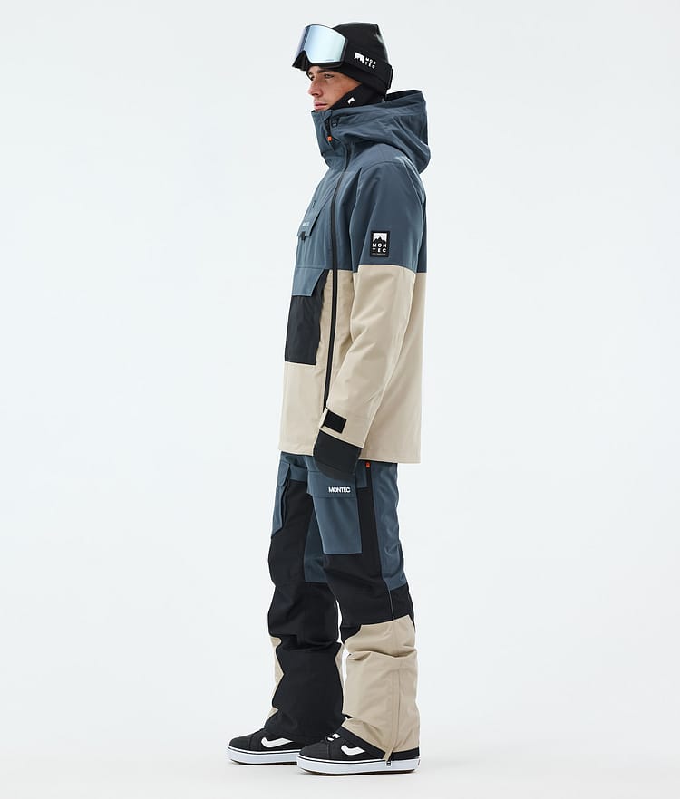 Doom Veste Snowboard Homme Metal Blue/Black/Sand, Image 4 sur 11