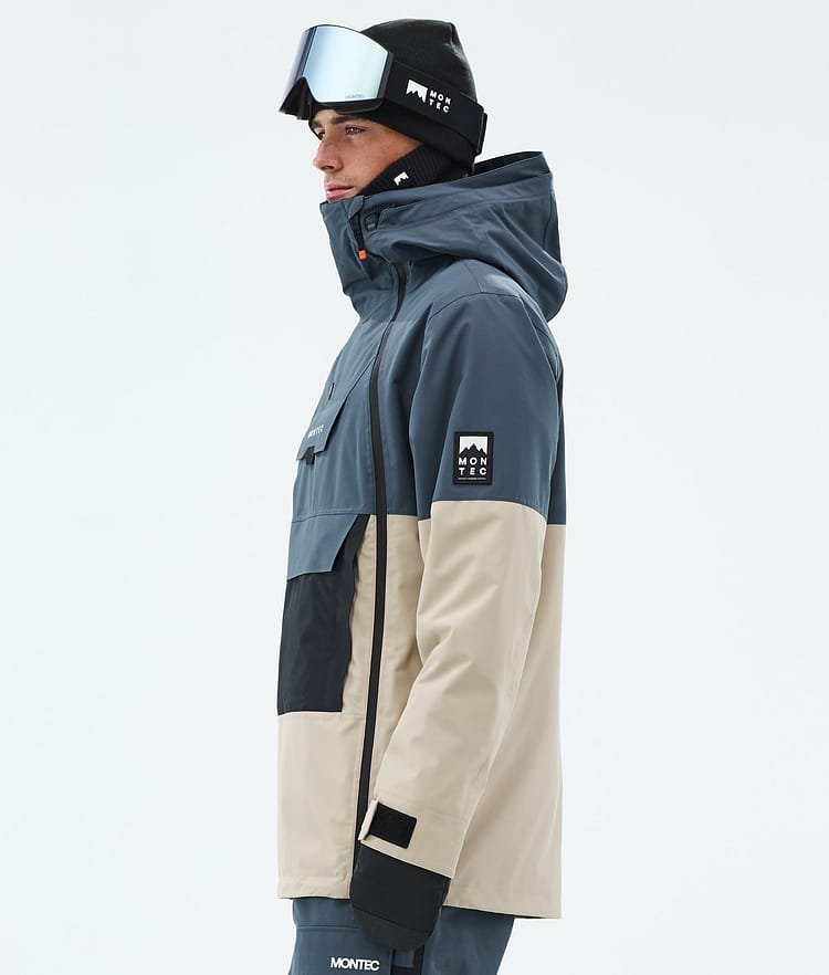 Doom Snowboard Jacket Men Metal Blue/Black/Sand, Image 6 of 11