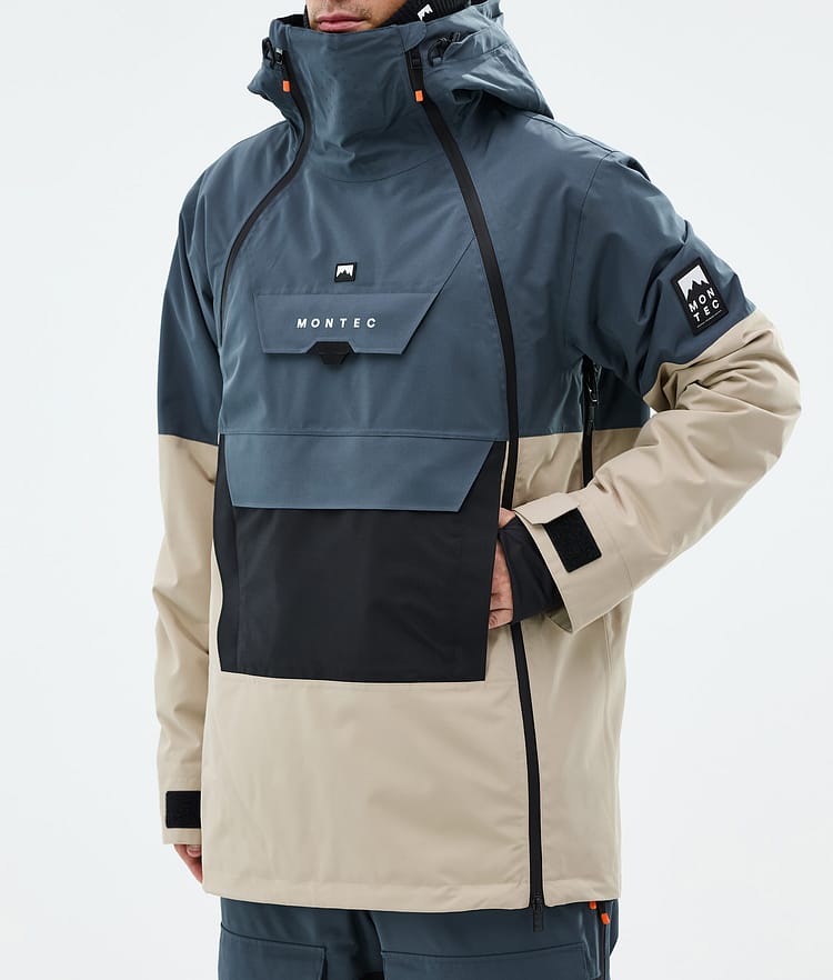 Doom Snowboard Jacket Men Metal Blue/Black/Sand, Image 8 of 11