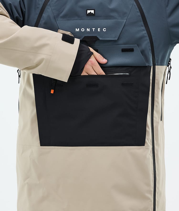 Doom スキージャケット メンズ Metal Blue/Black/Sand, 画像9 / 11