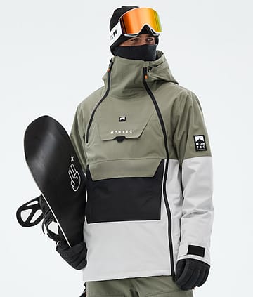 Doom Snowboardjacka Greenish/Black/Light Grey