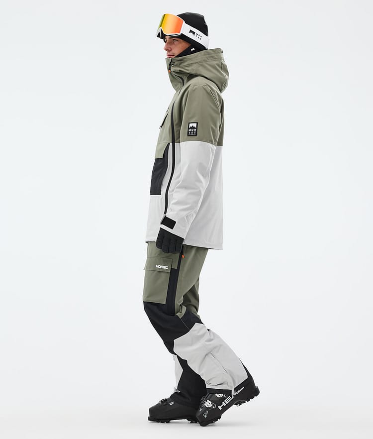 Doom Ski Jacket Men Greenish/Black/Light Grey, Image 4 of 11