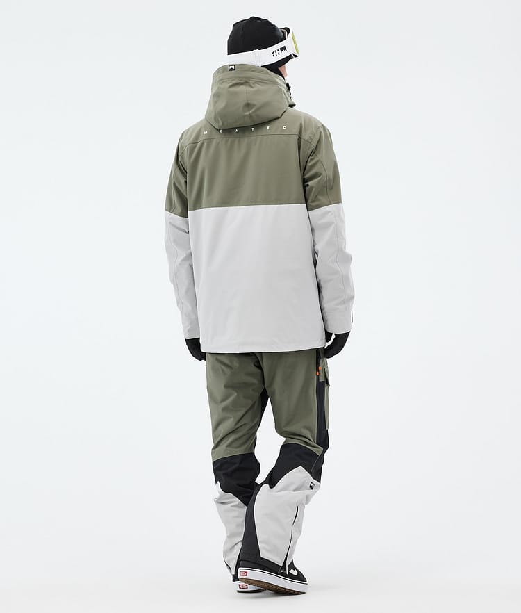 Doom Snowboard Jacket Men Greenish/Black/Light Grey, Image 5 of 11