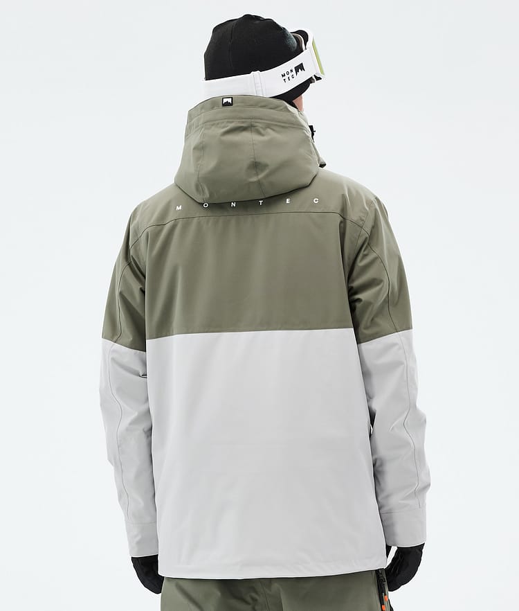 Doom Ski Jacket Men Greenish/Black/Light Grey, Image 7 of 11