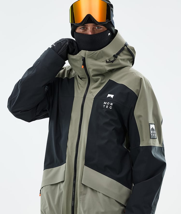 Morpheus Snowboard Jacket Men Greenish/Black, Image 2 of 10