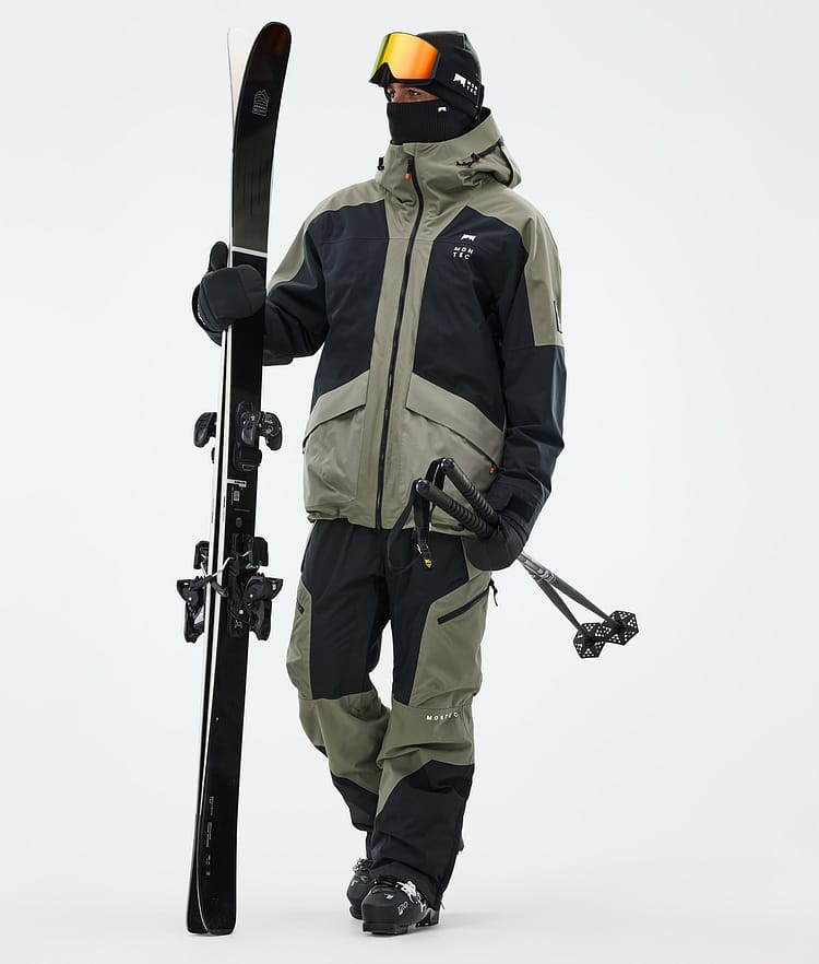 Morpheus Ski Jacket Men Greenish/Black, Image 3 of 10