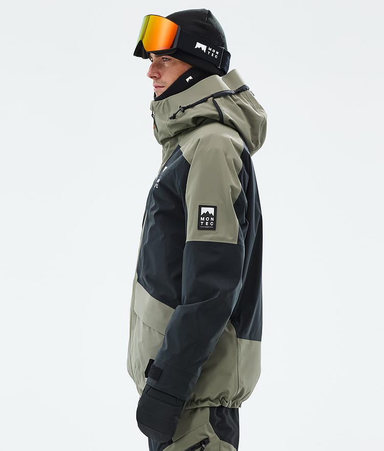 Morpheus Snowboard Jacket Men Greenish/Black, Image 6 of 10