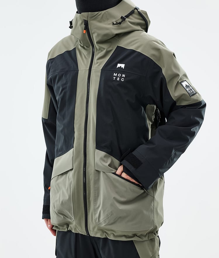 Morpheus Snowboard Jacket Men Greenish/Black, Image 8 of 10
