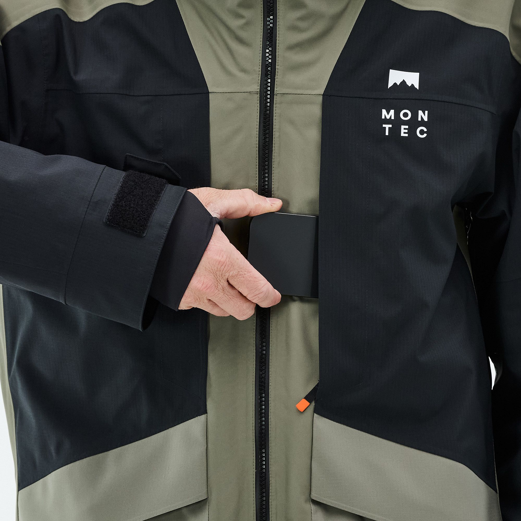 Montec Morpheus スキージャケット メンズ Greenish/Black - グリーン