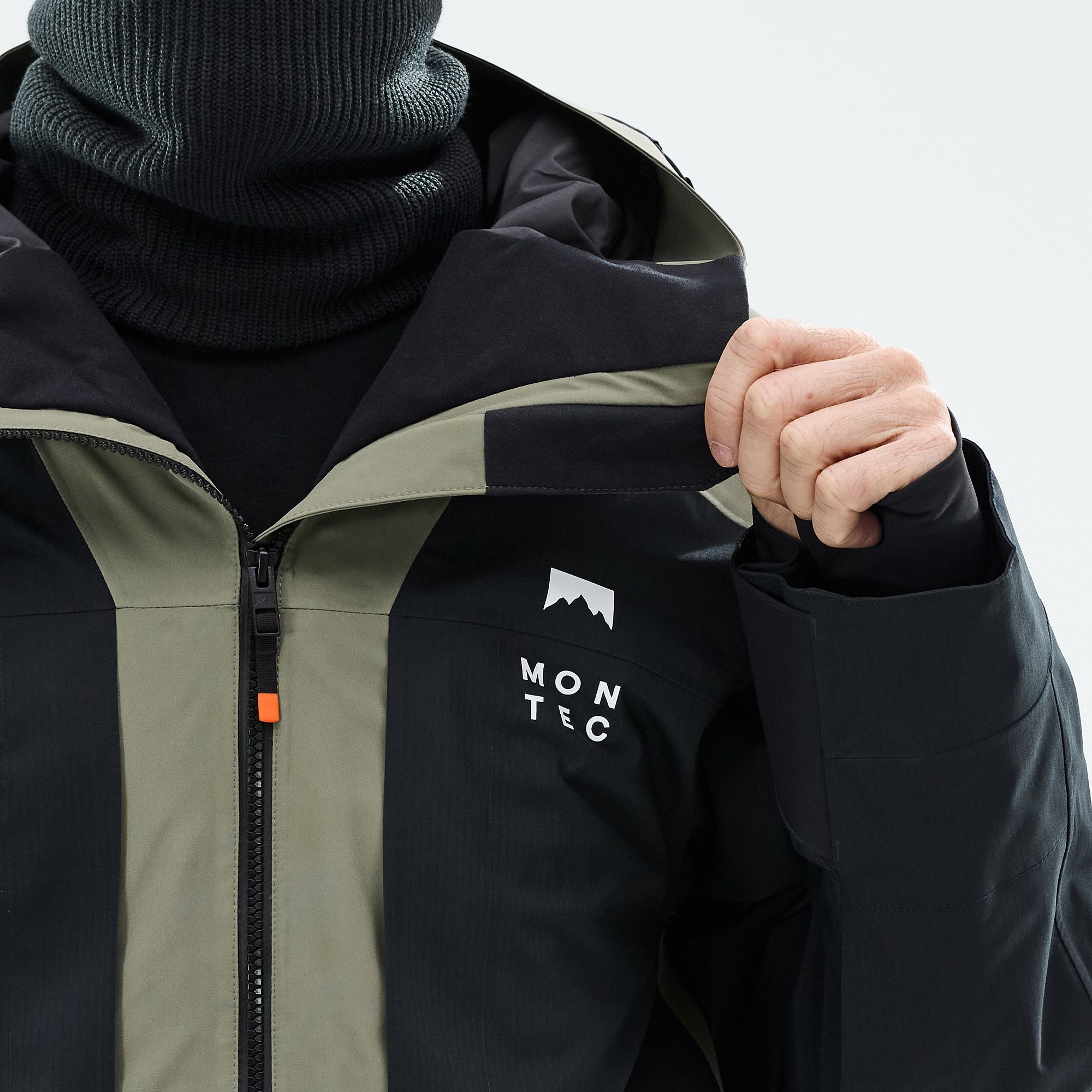Montec Morpheus スキージャケット メンズ Greenish/Black - グリーン