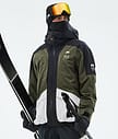 Morpheus Ski Jacket Men Black/Olive Green/Light Grey