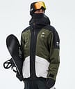 Morpheus Snowboard Jacket Men Black/Olive Green/Light Grey