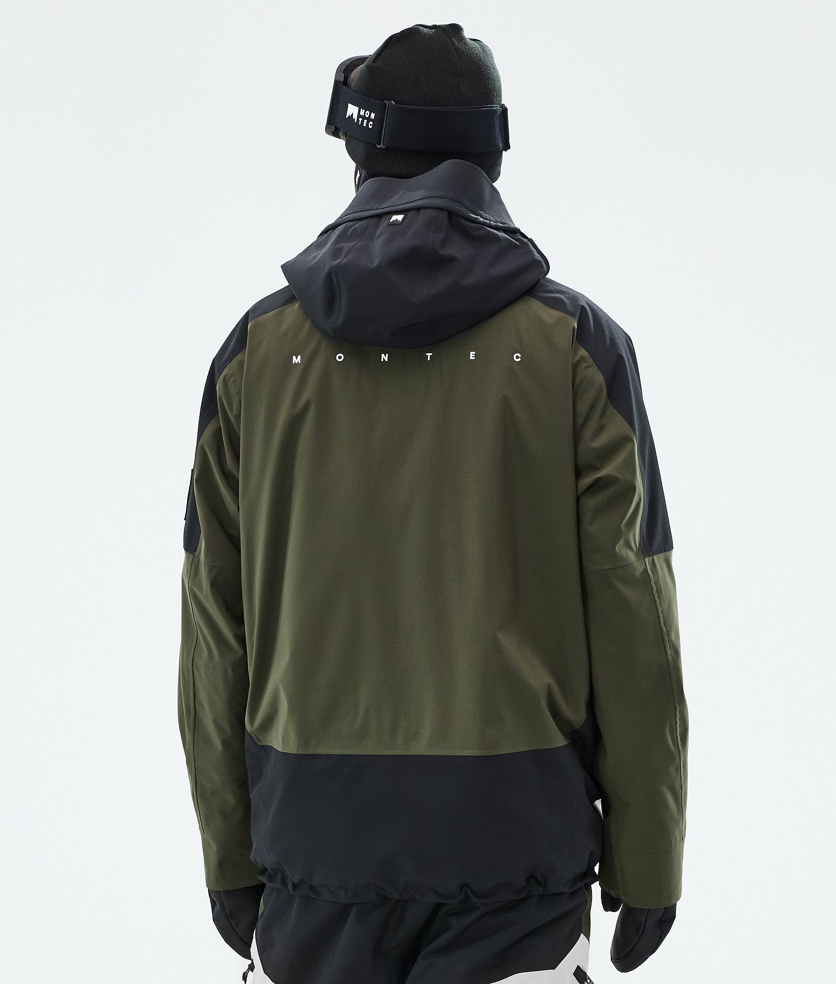 Montec Morpheus スキージャケット メンズ Black/Olive Green/Light