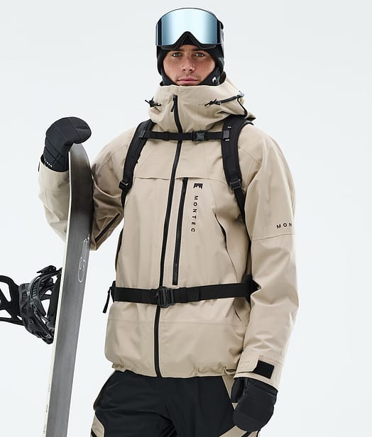 Oracle Snowboard Jacket Men Sand