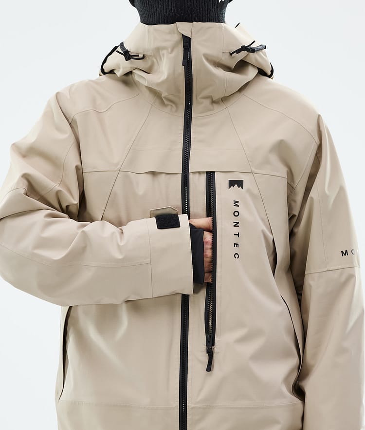 Oracle Snowboard Jacket Men Sand, Image 10 of 11