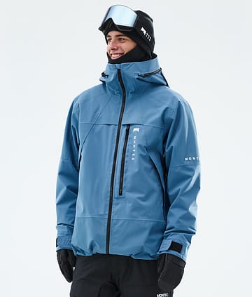 Oracle Snowboard Jacket Men Blue Steel