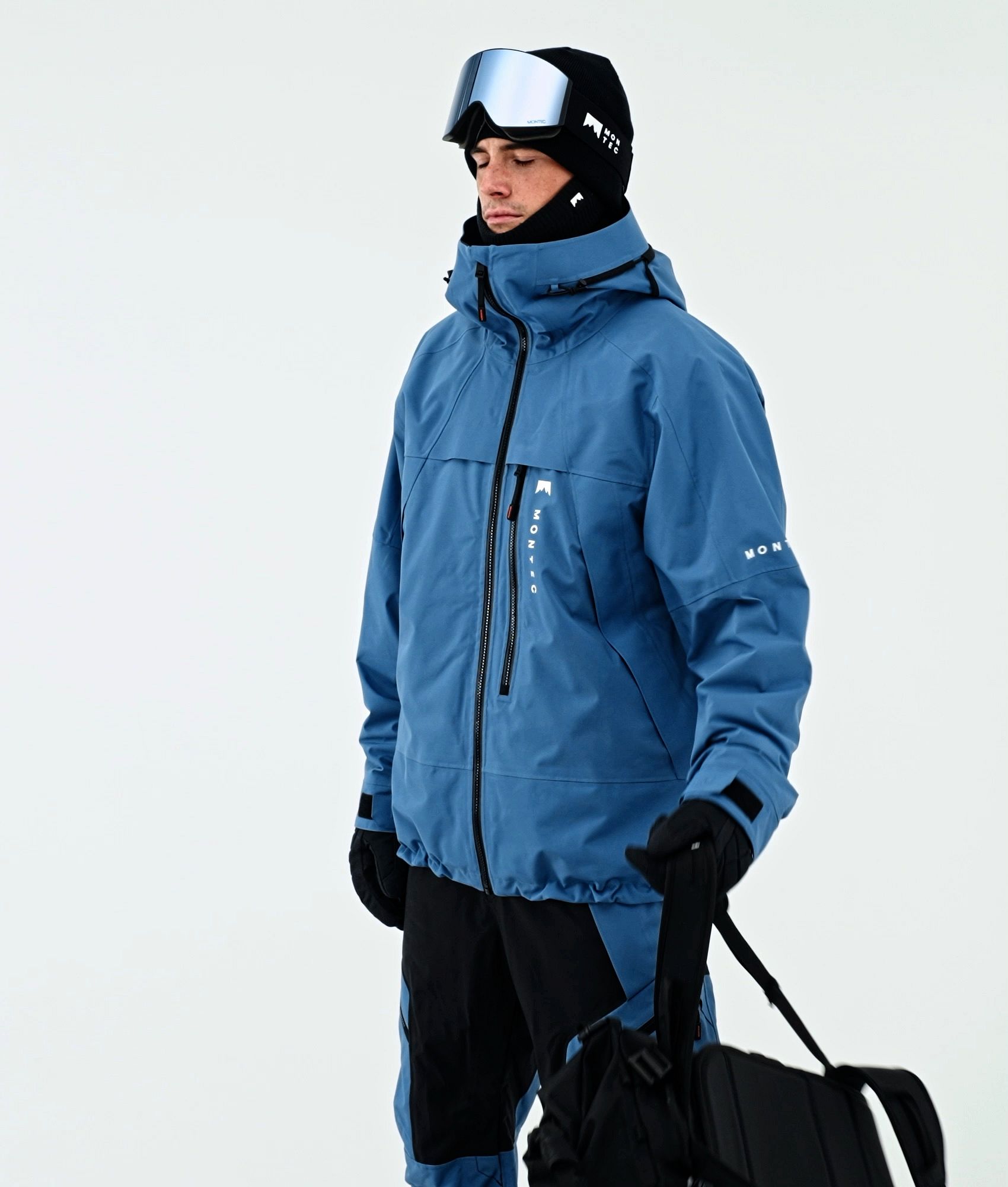 Montec Oracle Snowboard Jacket Men Blue Steel | Montecwear.com