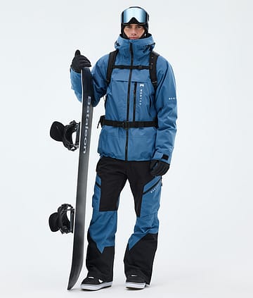 Oracle Snowboardový Outfit Pánské Blue Steel/Black