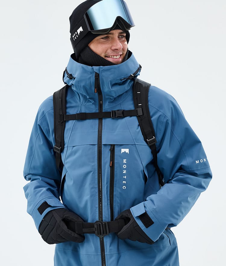 Oracle Snowboard Jacket Men Blue Steel, Image 4 of 9