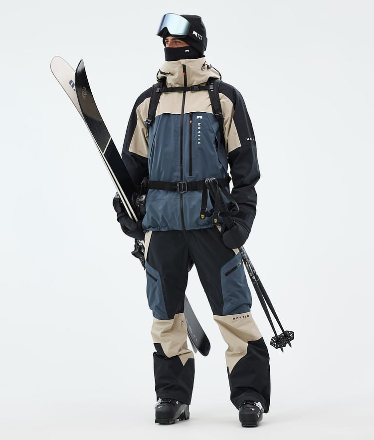 Oracle Ski Jacket Men Sand/Black/Metal Blue, Image 3 of 10