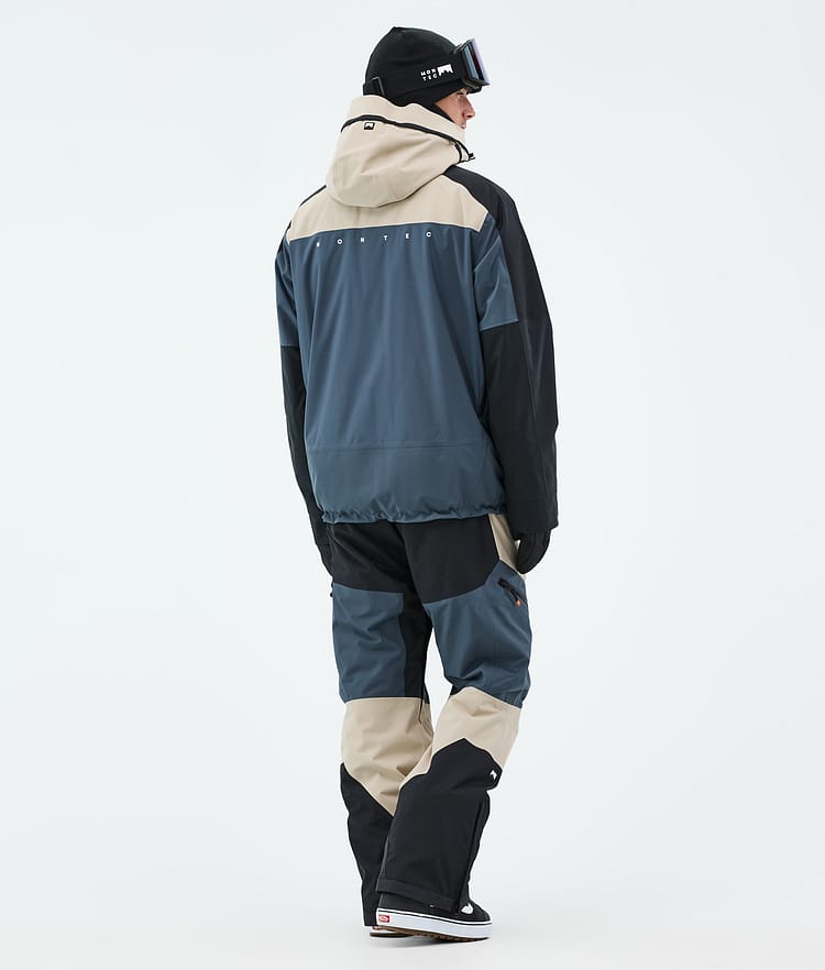 Oracle Snowboard Jacket Men Sand/Black/Metal Blue, Image 5 of 10
