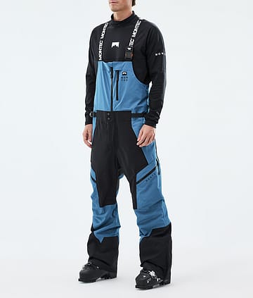 Dozer Ski Pants Men Blue Steel/Black