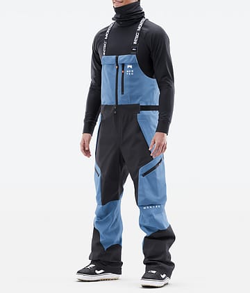 Dozer Snowboard Pants Men Blue Steel/Black