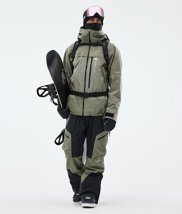 Dozer Pantaloni Snowboard Uomo Greenish/Black, Immagine 2 di 7