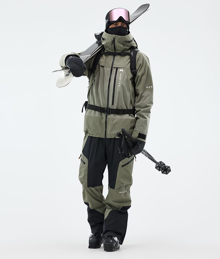 Dozer Pantaloni Sci Uomo Greenish/Black, Immagine 2 di 7