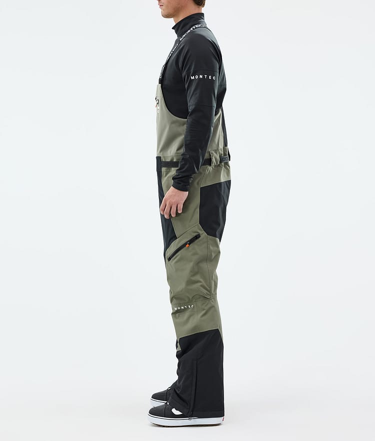 Dozer Snowboard Pants Men Greenish/Black, Image 2 of 6