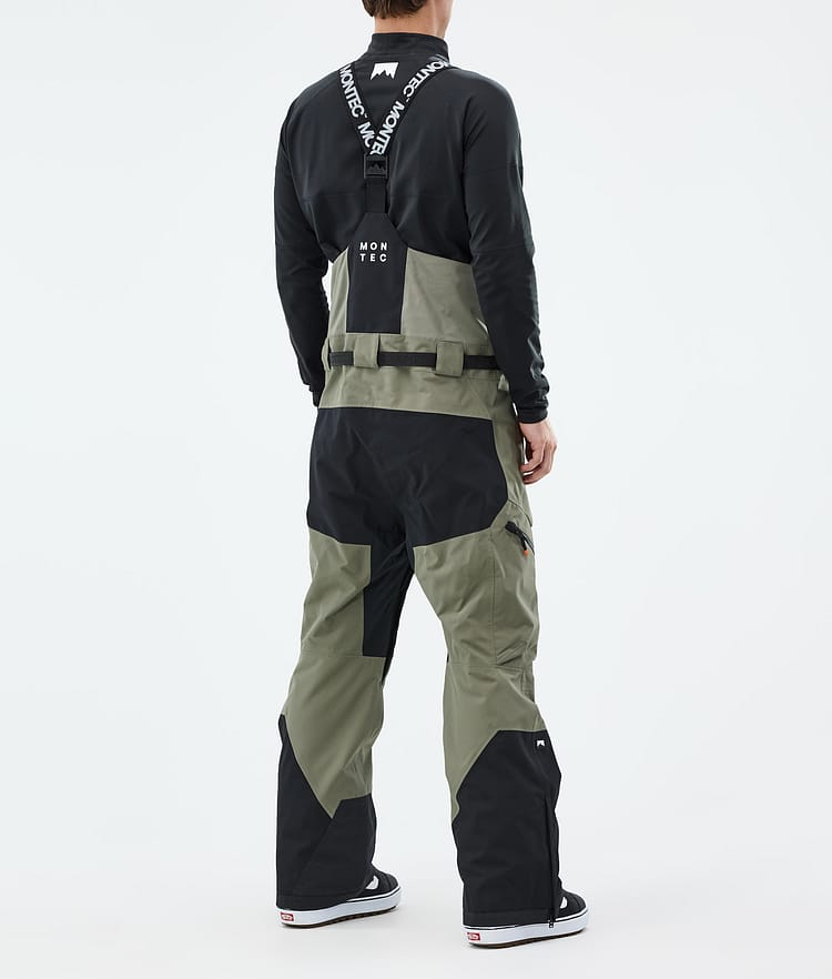 Dozer Snowboard Pants Men Greenish/Black, Image 3 of 6