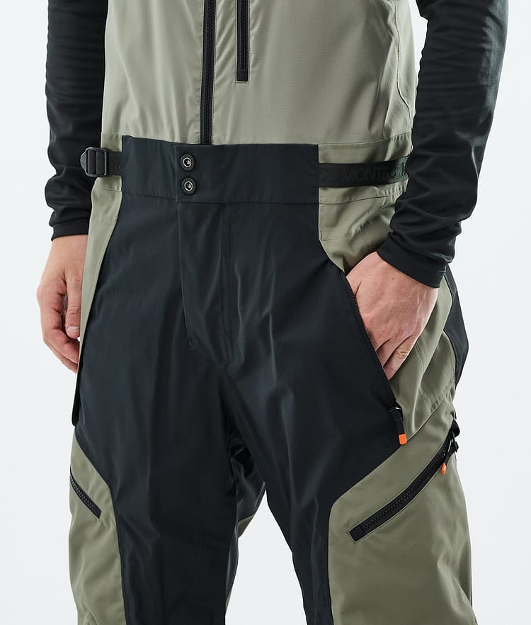 Dozer Snowboard Pants Men Greenish/Black, Image 4 of 6