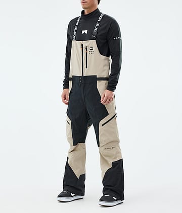 Dozer Snowboard Pants Men Sand/Black