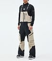 Dozer Snowboard Pants Men Sand/Black