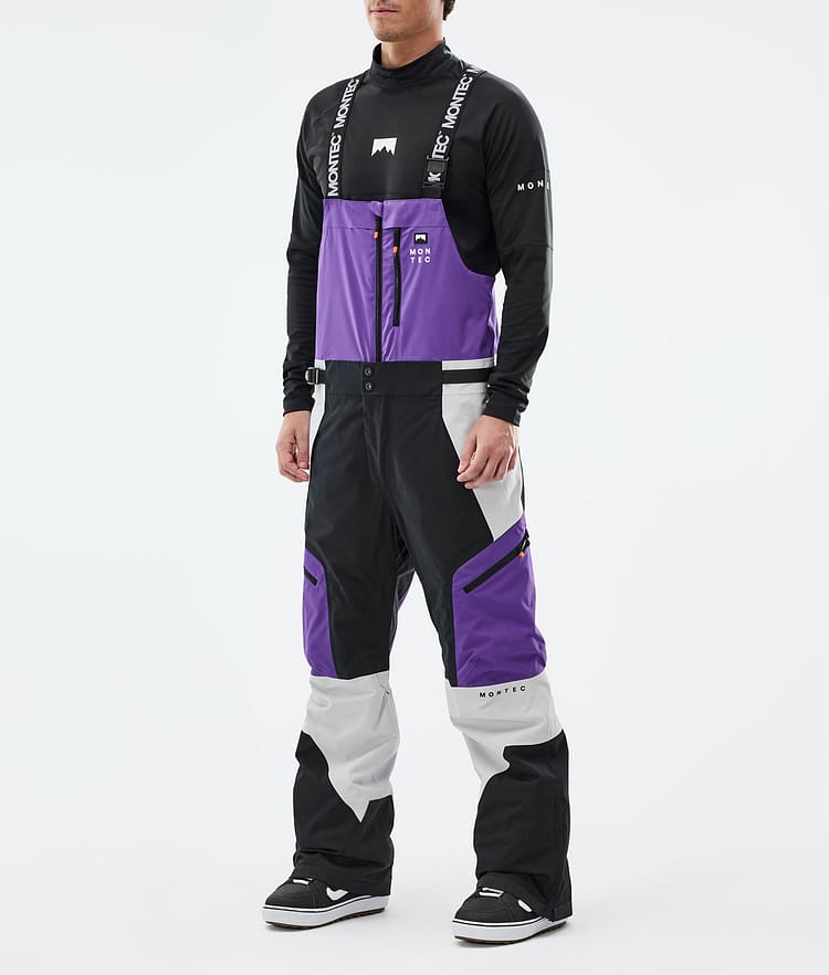 Dozer Snowboard Pants Men Vivid Purple/Black/Light Grey, Image 1 of 6