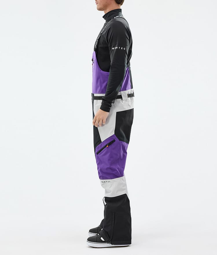 Dozer Snowboard Pants Men Vivid Purple/Black/Light Grey, Image 2 of 6