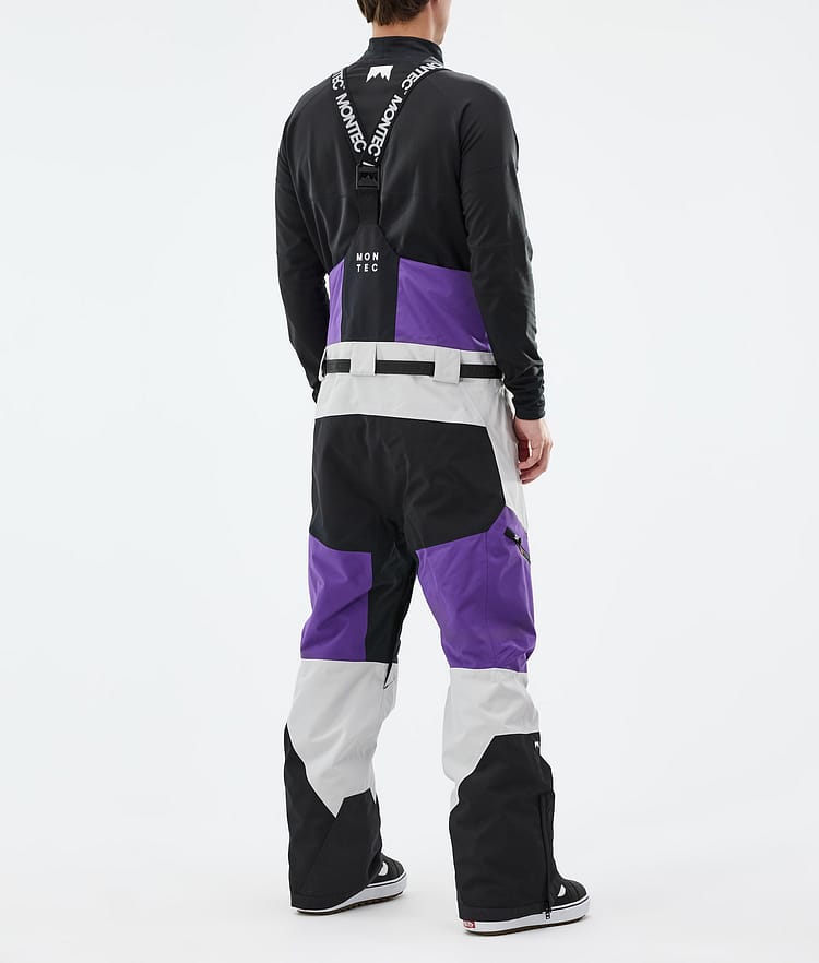 Dozer Snowboard Pants Men Vivid Purple/Black/Light Grey, Image 3 of 6