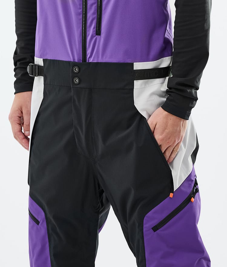 Dozer Snowboard Pants Men Vivid Purple/Black/Light Grey, Image 4 of 6