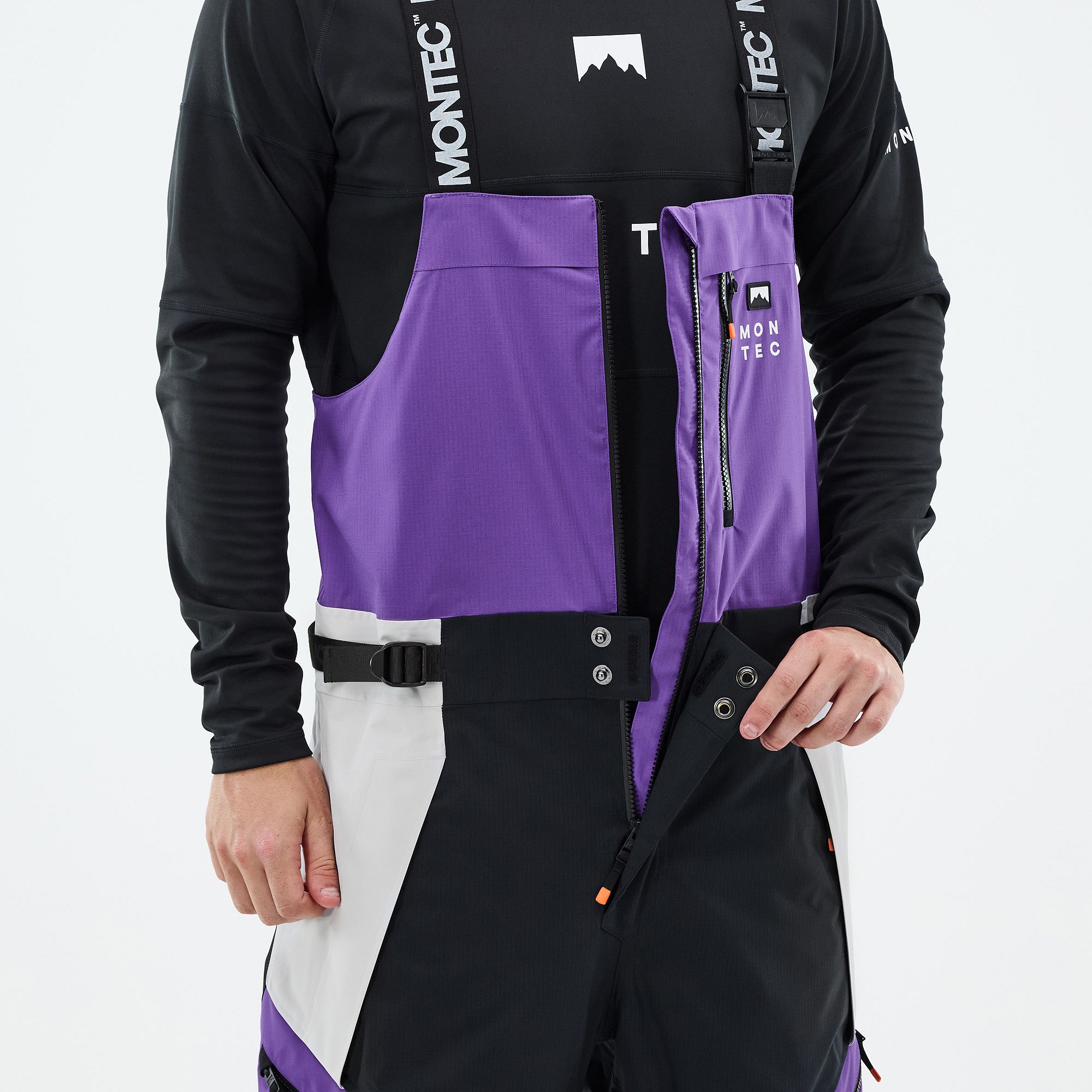 Montec Dozer Ski Pants Men Vivid Purple/Black/Light Grey