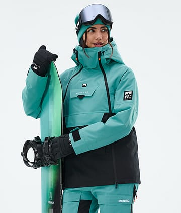 Doom W Chaqueta Snowboard Mujer Turquoise/Black