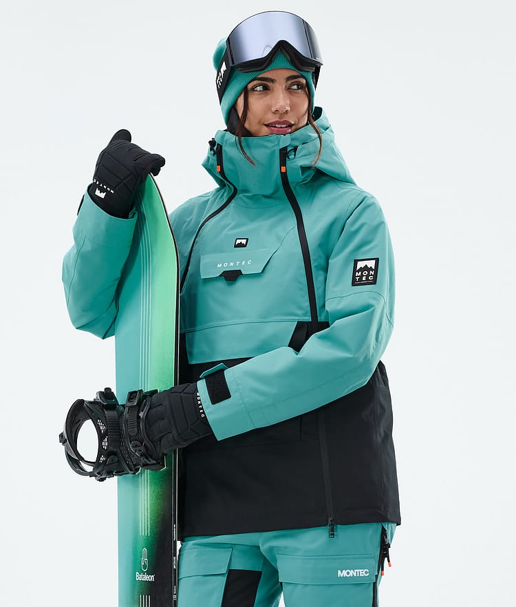 Doom W Snowboard Jacket Women Turquoise/Black, Image 1 of 11