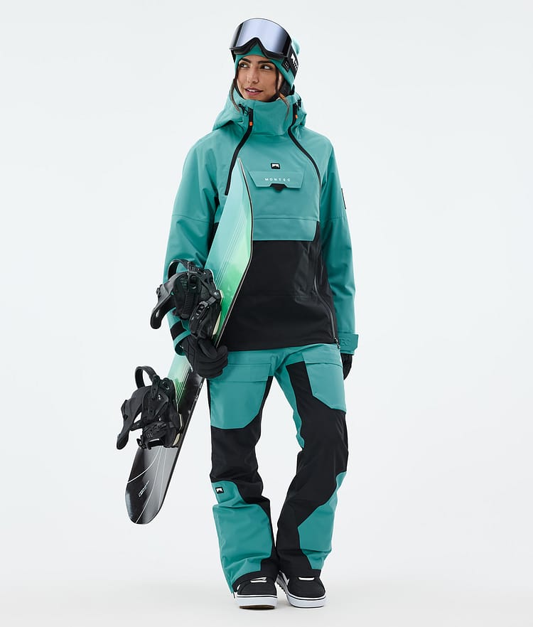 Doom W Snowboard Jacket Women Turquoise/Black, Image 3 of 11