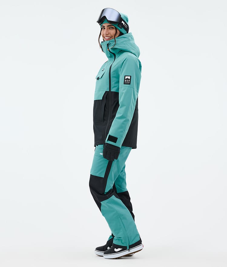 Doom W Snowboard Jacket Women Turquoise/Black, Image 4 of 11