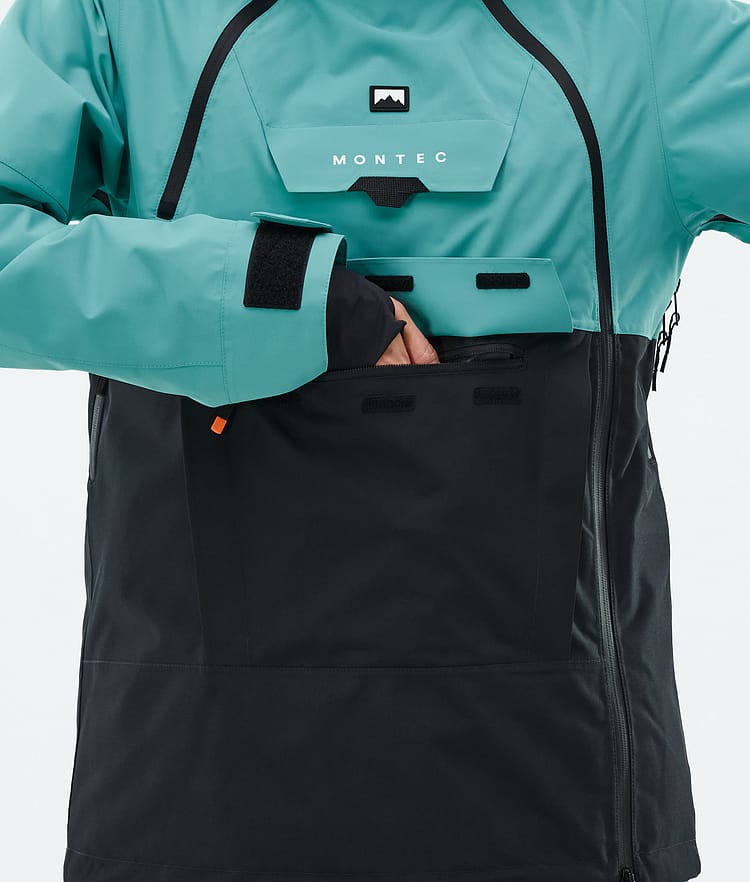Doom W Ski Jacket Women Turquoise/Black, Image 9 of 11