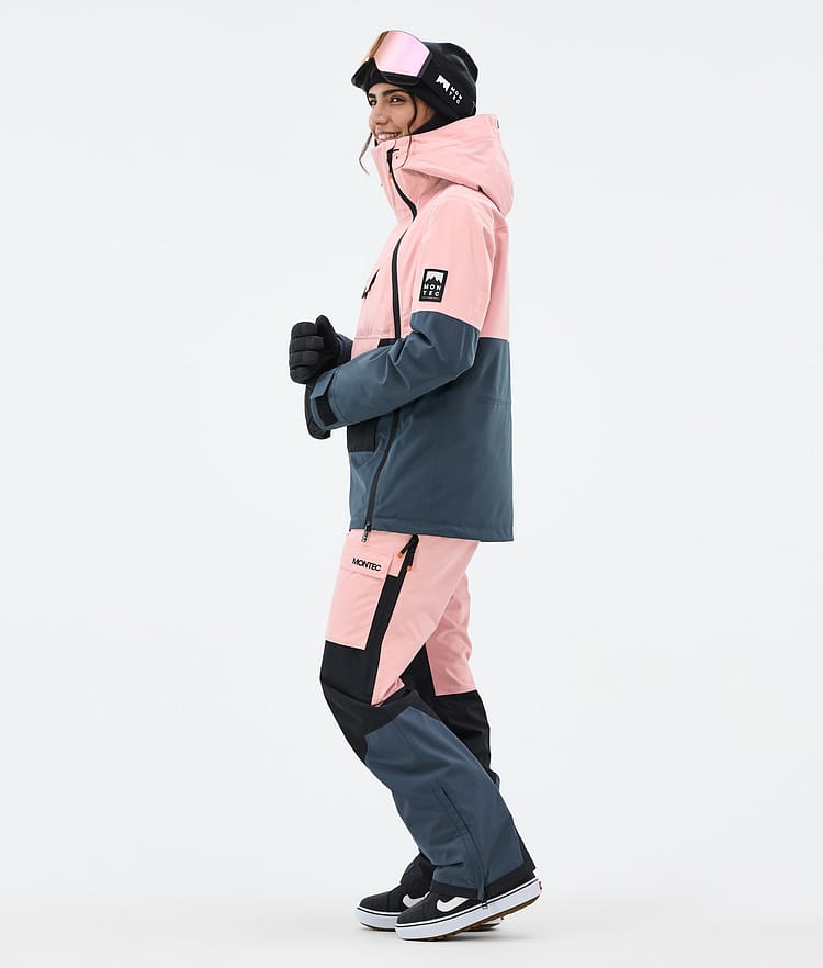 Doom W Snowboard Jacket Women Soft Pink/Black/Metal Blue, Image 4 of 11