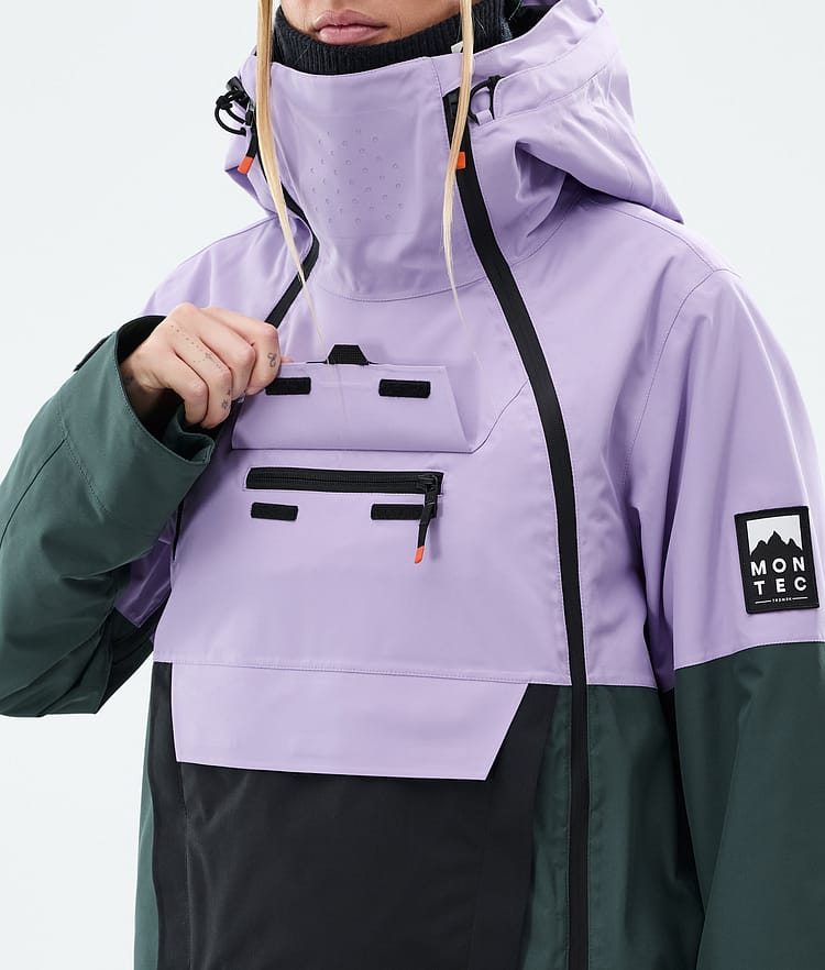 Doom W Ski Jacket Women Faded Violet/Black/Dark Atlantic, Image 10 of 11