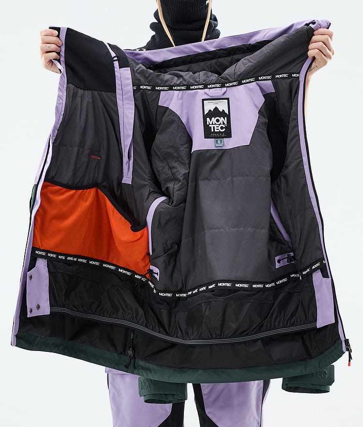 Doom W Snowboard Jacket Women Faded Violet/Black/Dark Atlantic, Image 11 of 11